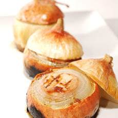 Grilled Scallop-Stuffed Sweet Onions