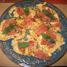 Chicken With Asiago, Prosciutto, and Sage