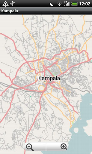 Kampala Street Map