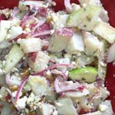 Red Bliss Potato Salad with Gorgonzola and Walnuts