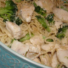 Chicken, Broccoli & Angel Hair Pasta