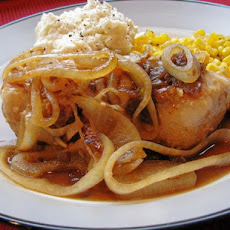Pork Chops in Onion Gravy