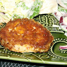 Crispy Herb-Coated Pork Chops