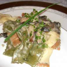 Orecchiette Pasta With Wild Mushroom Cream Sauce- Emeril Lagasse
