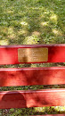 Olga Bergman Memorial Bench