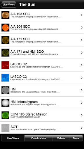 【免費天氣App】NASA Space Weather Viewer-APP點子