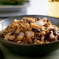 Barley-Mushroom Pilaf