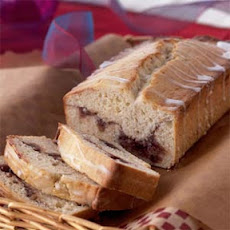 Sour Cream Raspberry Swirl Loaf
