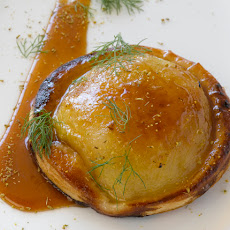 Heirloom Apple Galette, Fennel Caramel