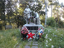 Memorial to the fallen russian