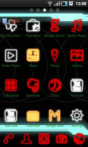 Tron GO Launcher EX