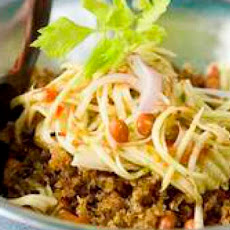 Bangkok Street Food's Crispy Fish and Green Mango Salad