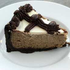 Cappuccino-Fudge Cheesecake