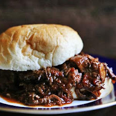 Braised BBQ Beef Sandwich