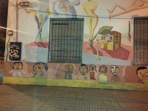 Mural Colegio Hipólito Yrigoyen 