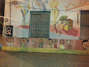 Mural Colegio Hipólito Yrigoyen 