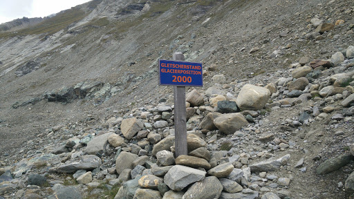 Grossglockner Gletscher Position 2000 