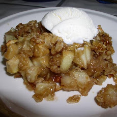 Caramel Apple Oat Squares