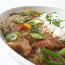 Dupre Family Chicken and Sausage Gumbo