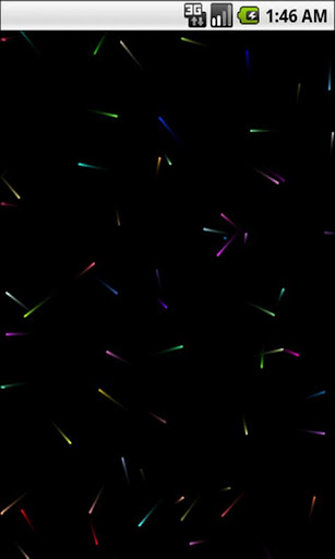 Colored Particles Live Wallpap