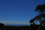 View of Monterey over the bay from Highway 1.