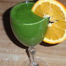 Kale Orange Banana Smoothie