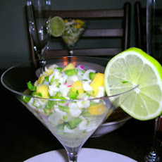 Halibut-Mango Ceviche