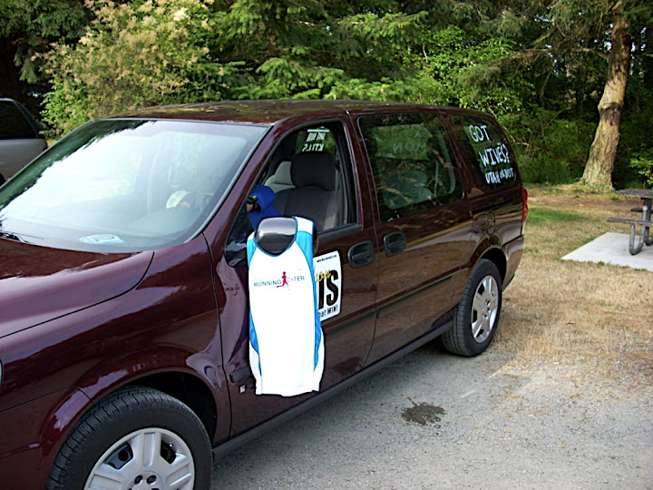 Van 2, also a drying rack and dormitory