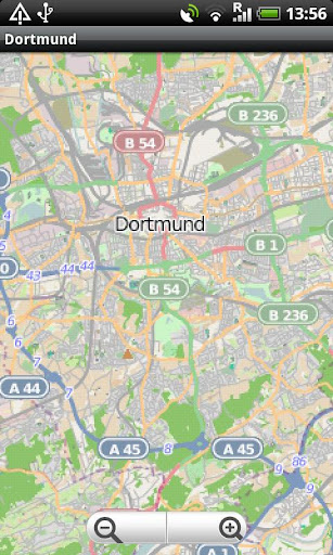 Dortmund Street Map