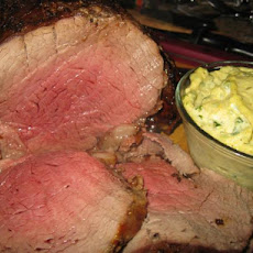 Roasted Beef Tenderloin With Basil-Curry Mayonnaise