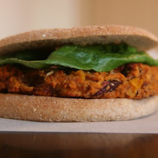 Southwestern Sweet Potato Veggie Burgers