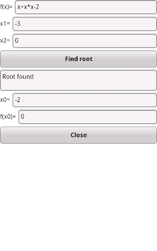 Free Root Finder