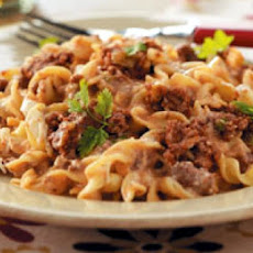 Beef Noodle Casserole (Low Fat)