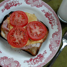 Hot Open-Faced Sandwich