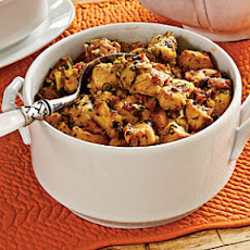 Sausage-and-Smoked Mussel Stuffing