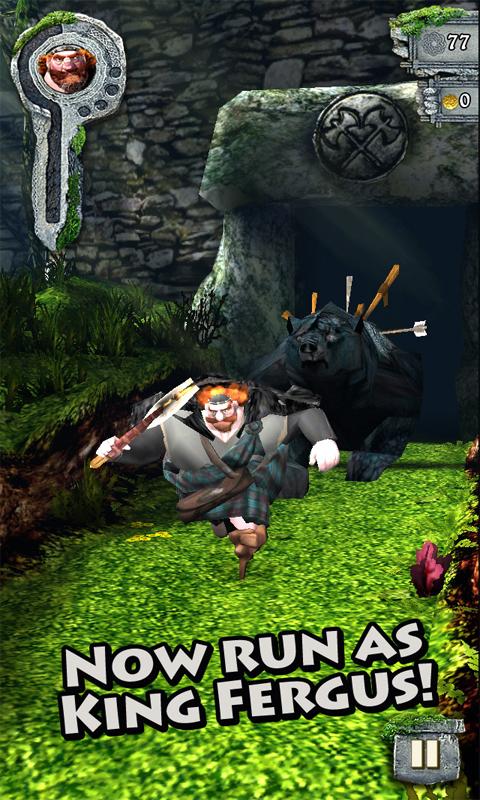 Android application Temple Run: Brave screenshort