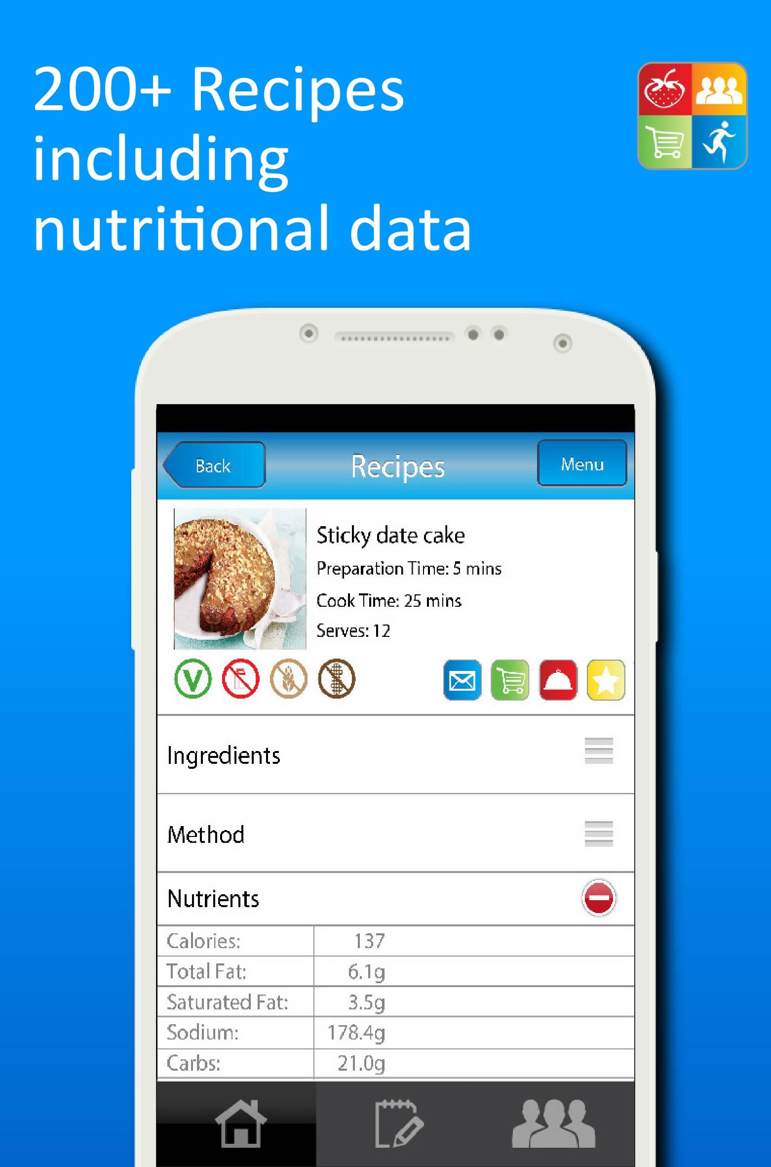 Android application Clean Eating Recipes Meal Plan screenshort