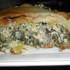 Spinach and Leek Tart