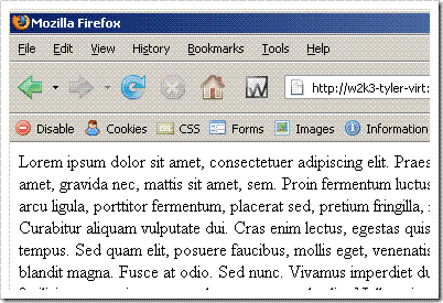 Without a Content-Disposition set the browser tries to display the content for known Content-Types.