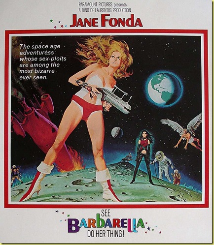 jane fonda barbarella movie poster