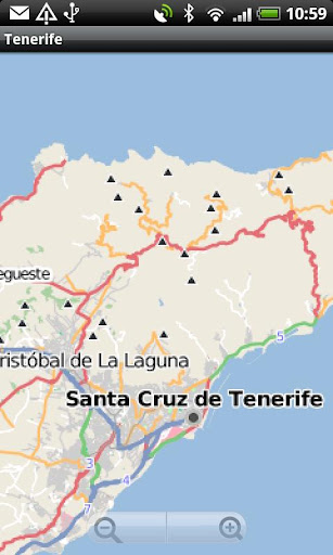 Tenerife Street Map