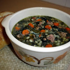 Sausage Barley Soup