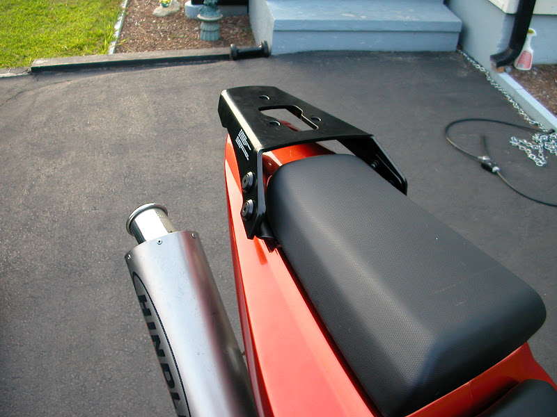 SV650s > SV650ST (a.k.a. my luggage rack install...)