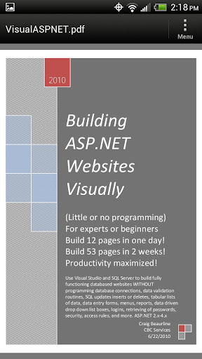 【免費書籍App】Visual ASP.NET-APP點子