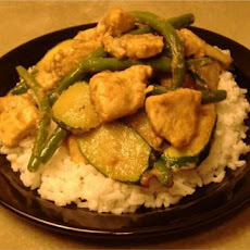 Honey-Mustard Chicken Stir-Fry