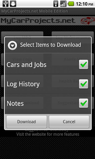 【免費生產應用App】My Car Projects-APP點子