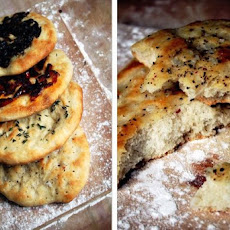 Italian Focaccia and Four Topping Ideas