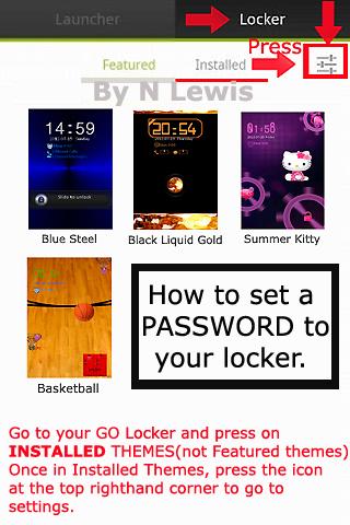 【免費個人化App】Blue Steel Go Locker Theme-APP點子