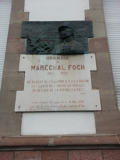 Hommage maréchal Foch