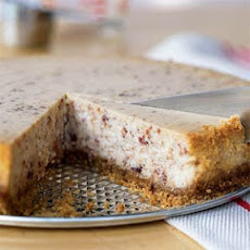Cranberry-Speckled White Chocolate Cheesecake